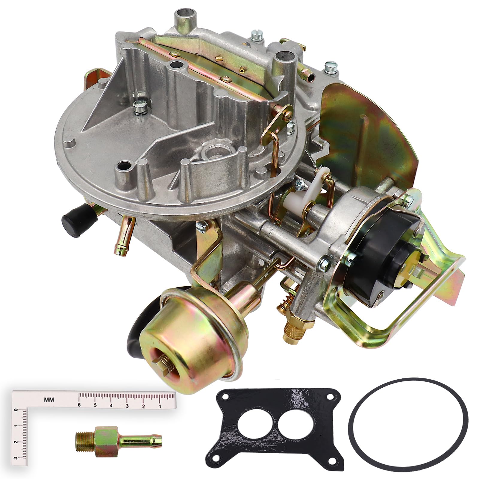 NACHUAN 2100-2150 carburetor front view for Ford compatibility and performance.