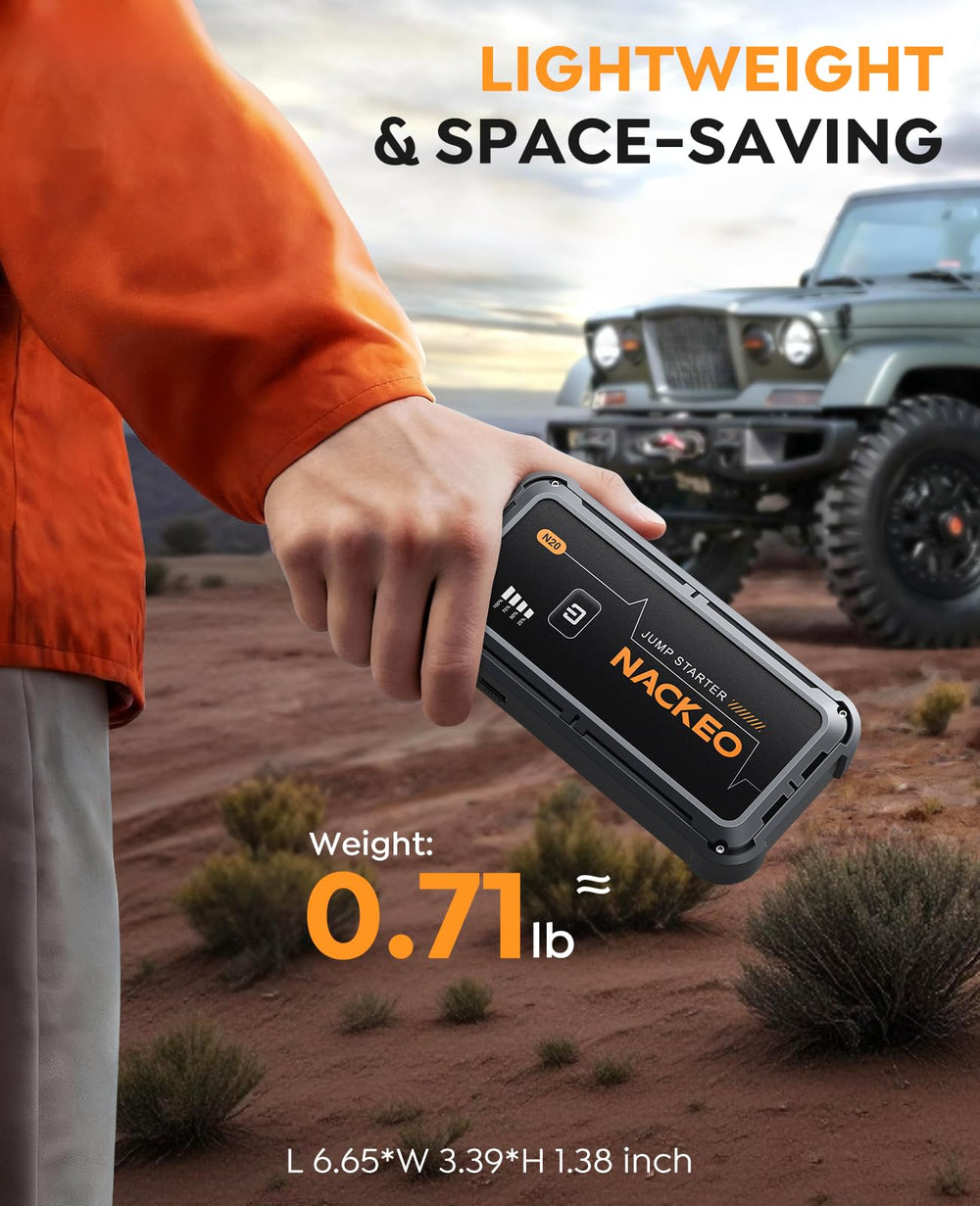 NACKEO durable shell indicating weather resistance against rain and snow