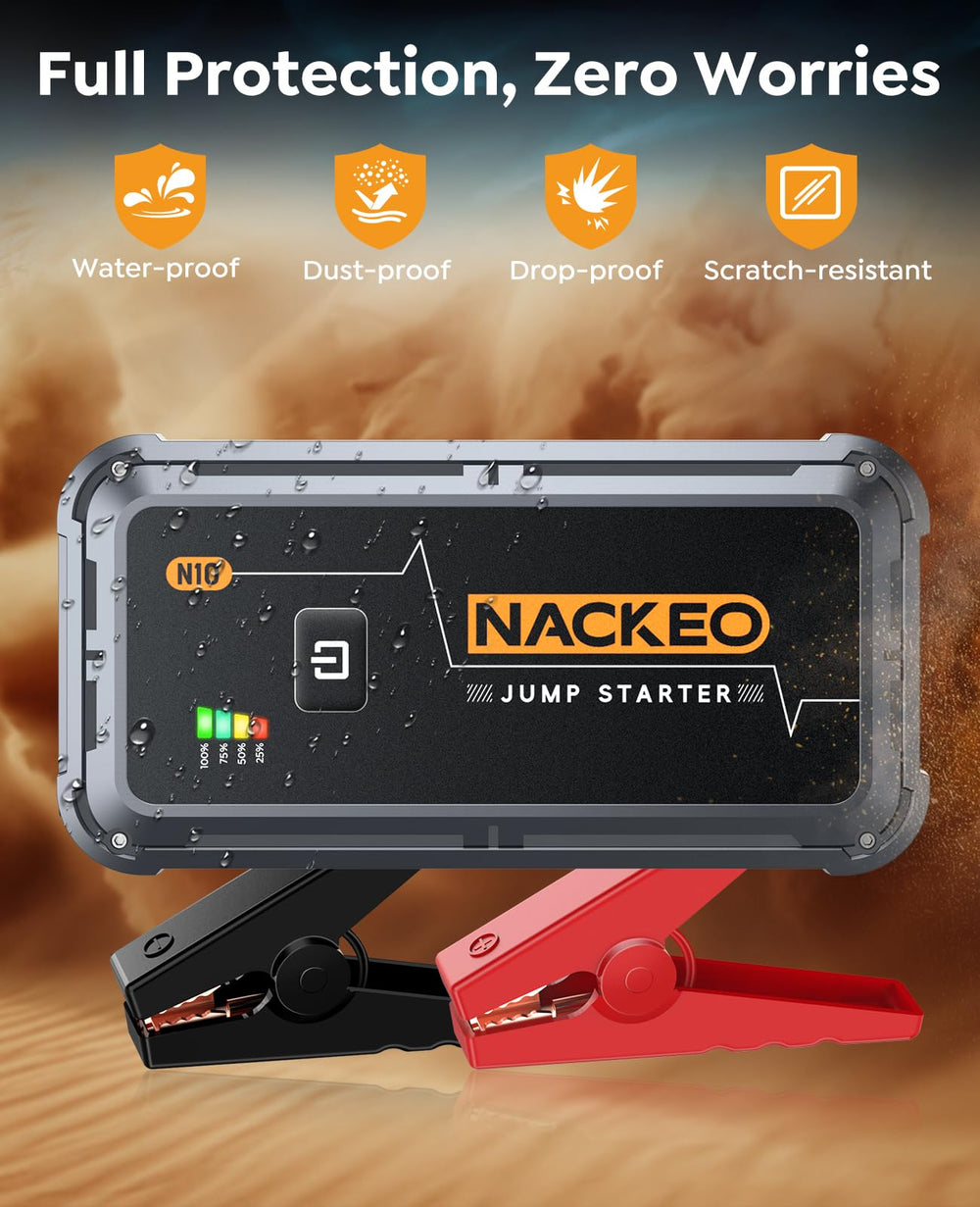 NACKEO maintenance reminder to recharge every three months