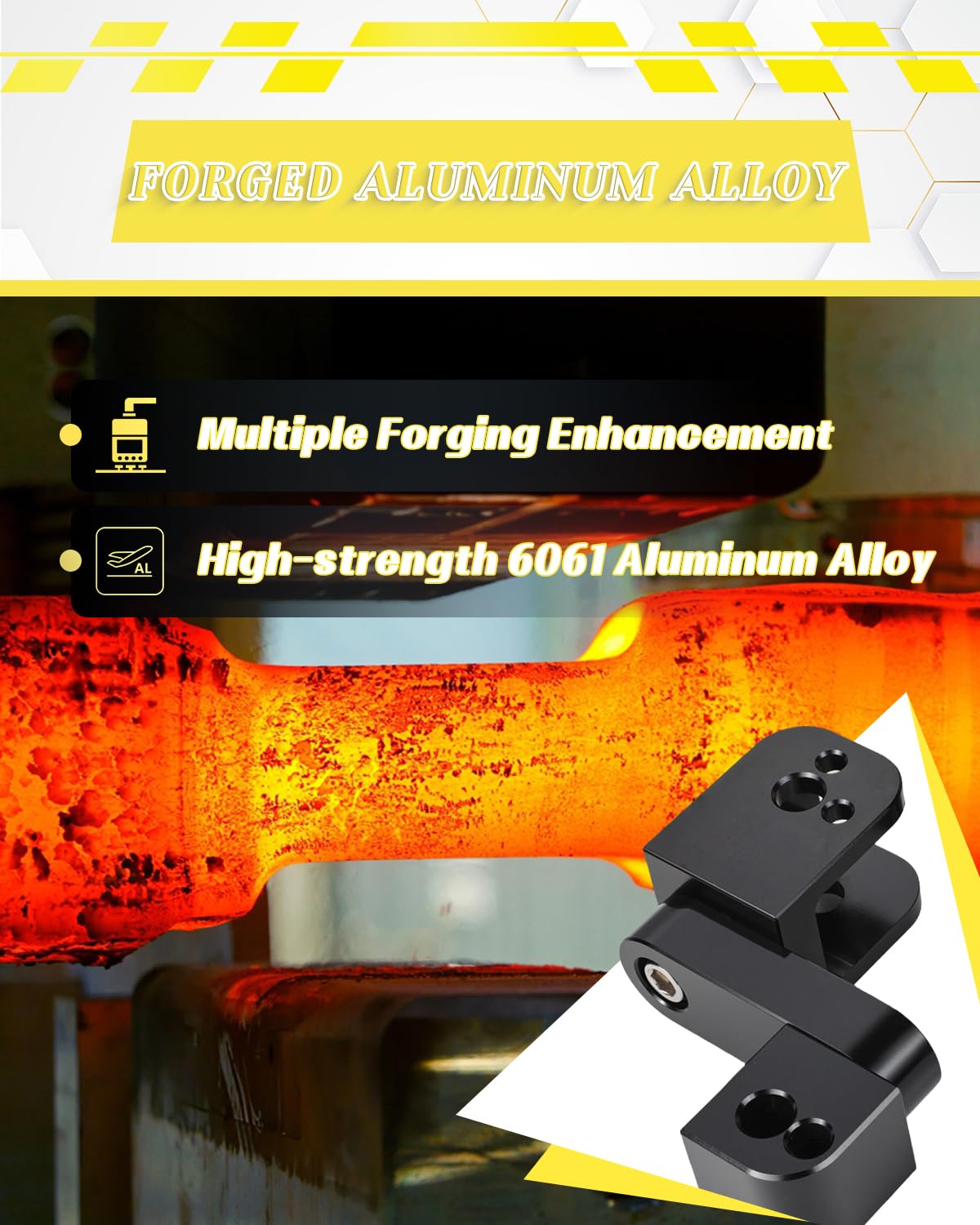 NACORE MX650 bracket angled fit supports personalized riding position