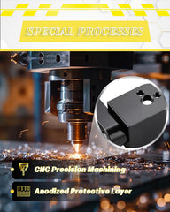 NACORE MX650 bracket anodized surface for lasting wear resistance