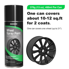 NADAMOO weather-resistant wheel paint protects against UV, salt, and moisture.