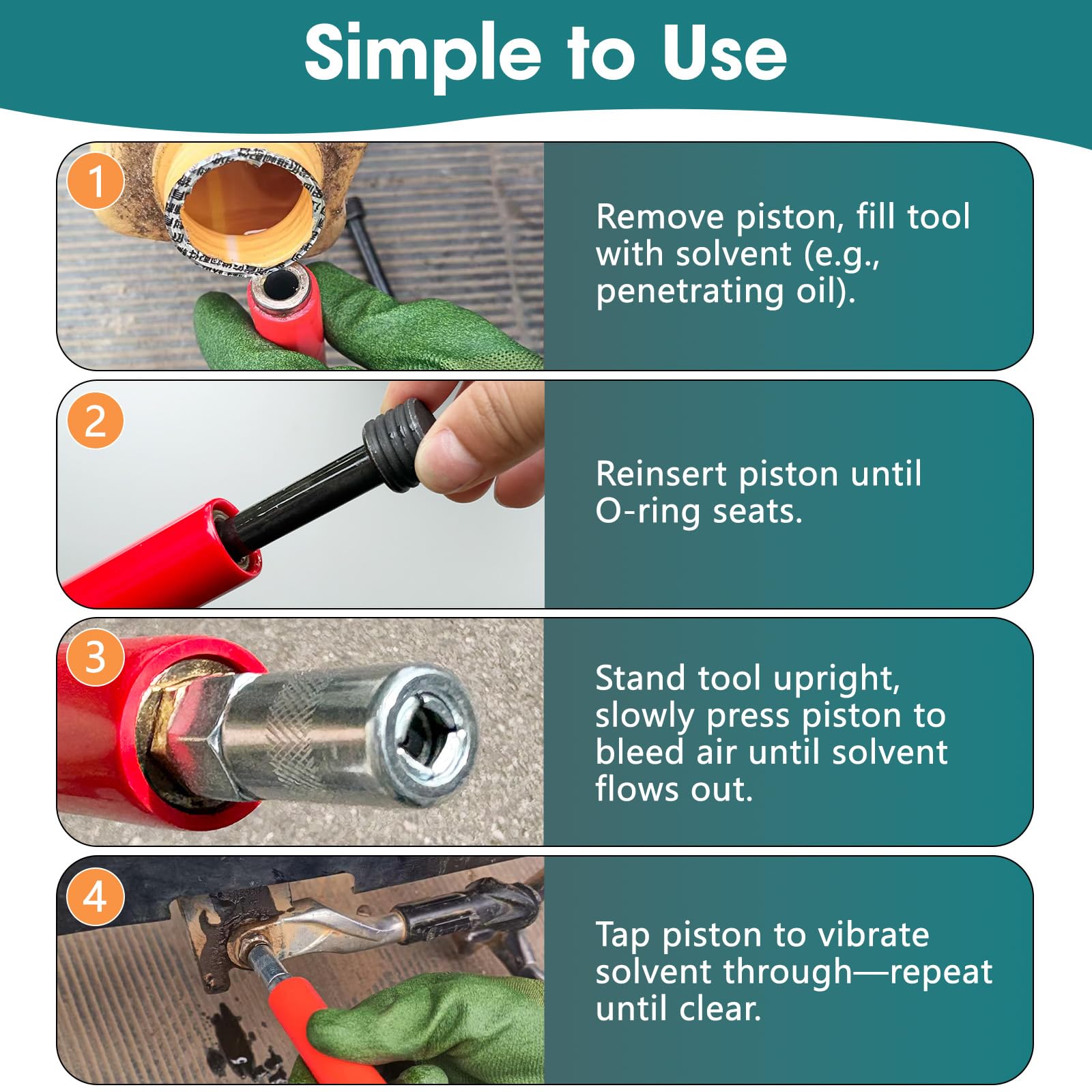 Nagiee Grease Zerk Cleaner not compatible with sealed bearings.