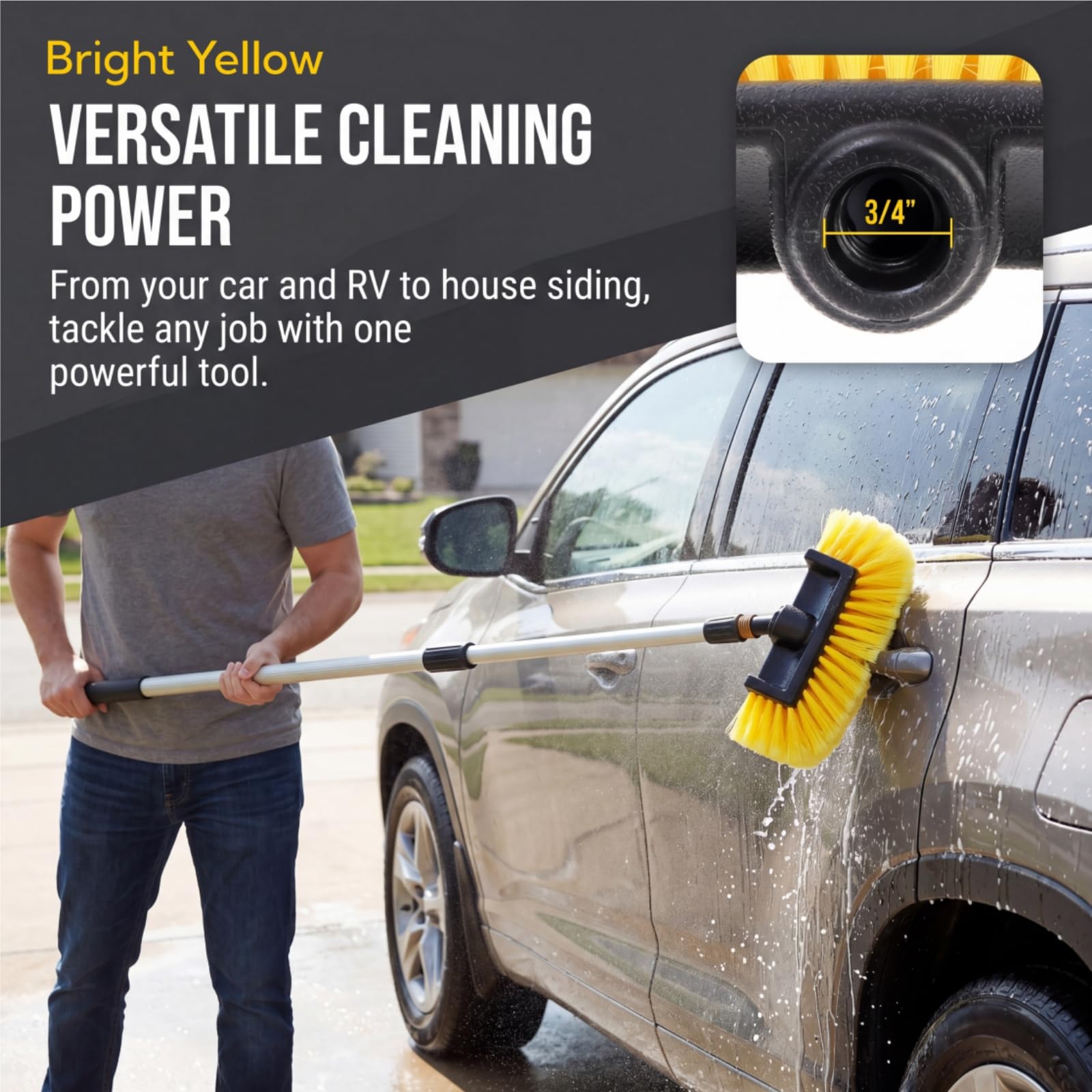 Nagpew brush head with durable PP shell for long-lasting performance.
