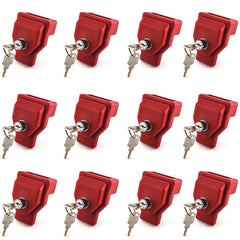 NAKANEKO plastic gladhand lock front view enhances trailer security during loading