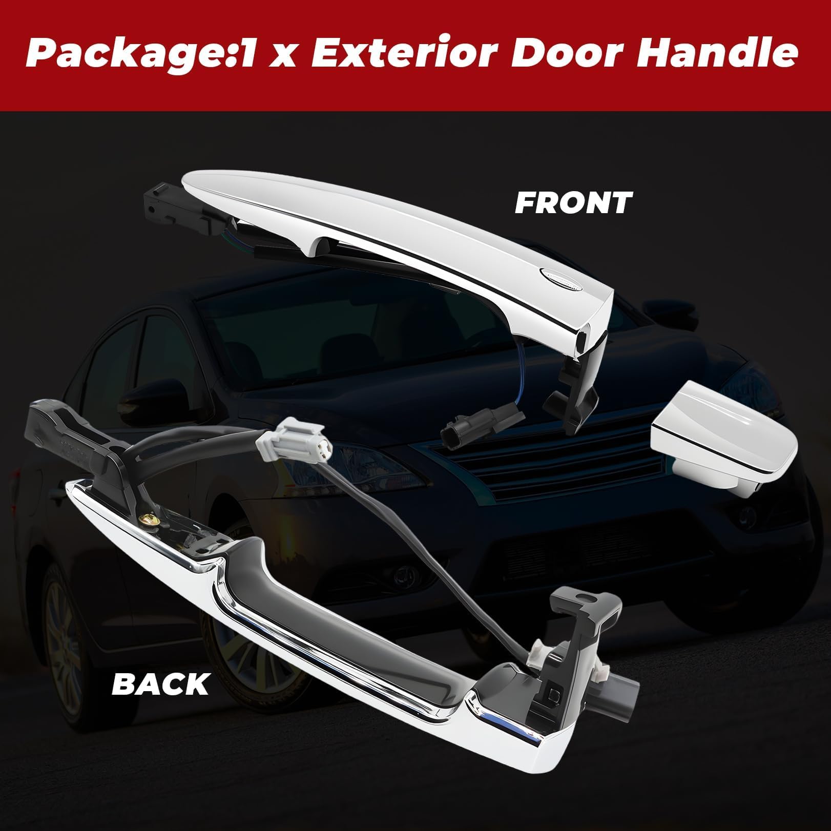 Nakkaa replacement parts 826469N00A 806461AA0A with keyless design.