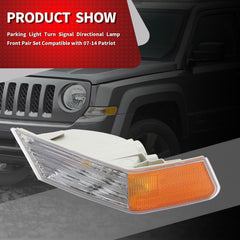 Nakkaa front turn signal cover passenger close-up showing crisp lens