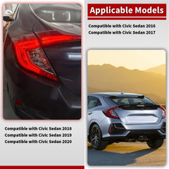Nakkaa halogen tail light for Civic left enhances signaling and daytime visibility