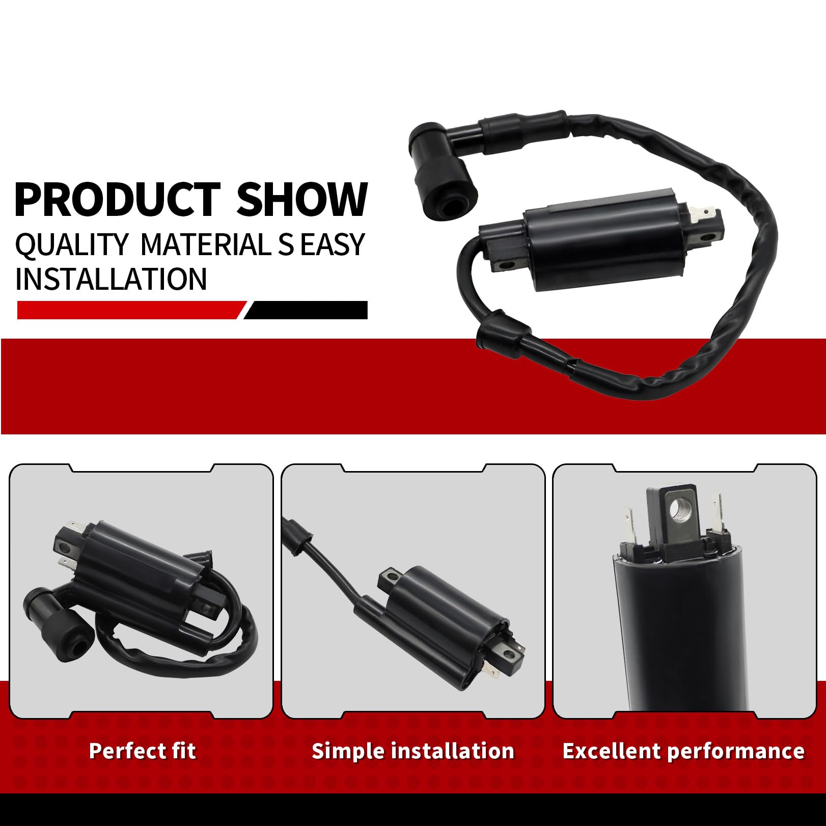 Nakkaa AM120732 coil makes installation straightforward for Mule-model engines.