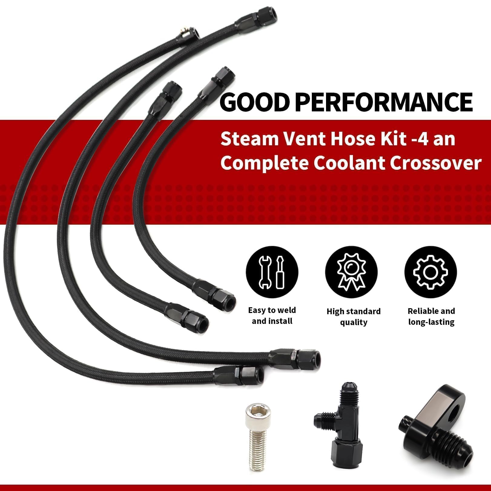 Nakkaa detailed connectors illustrating versatile compatibility for LS engines