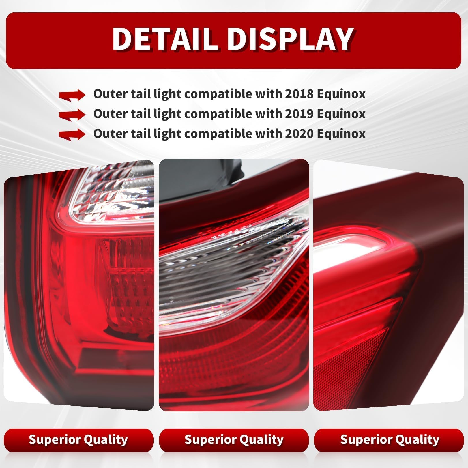 Nakkaa tail light delivers bright beam for safer night driving