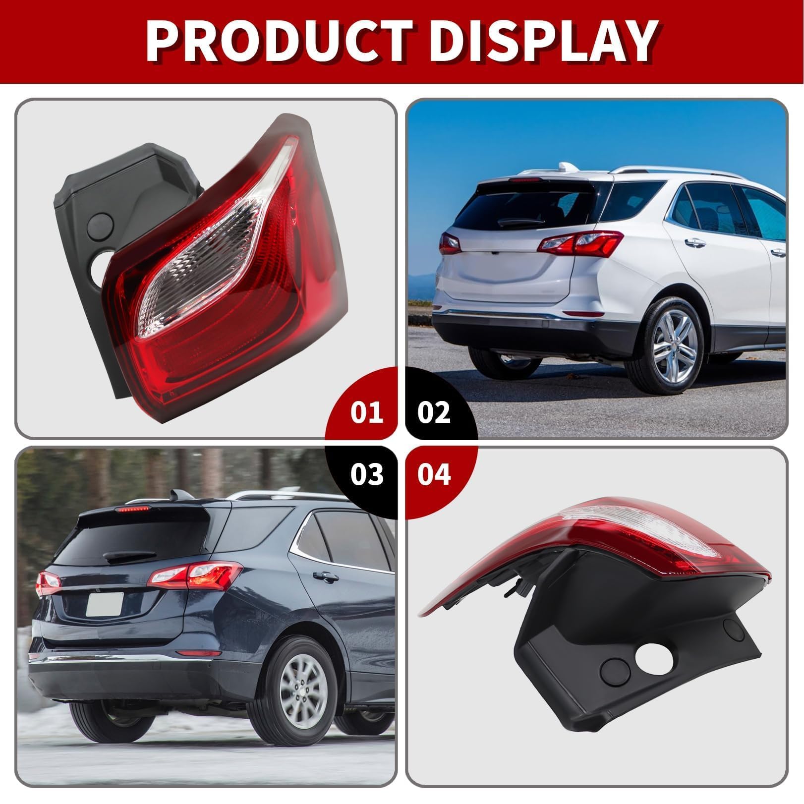 Nakkaa tail light durability resists bumps and debris