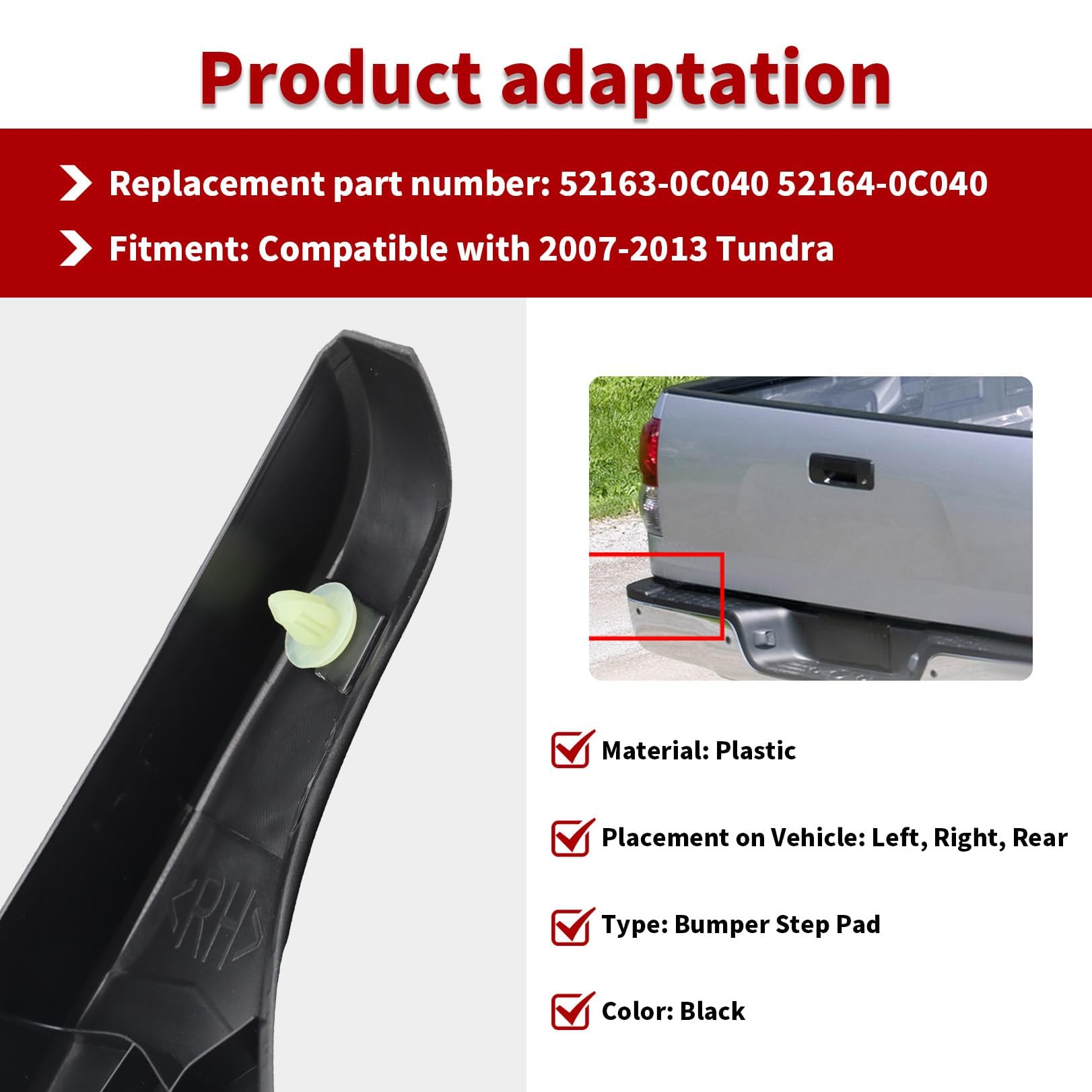 Nakkaa bumper cover installation for Tundra is simple and tool-light