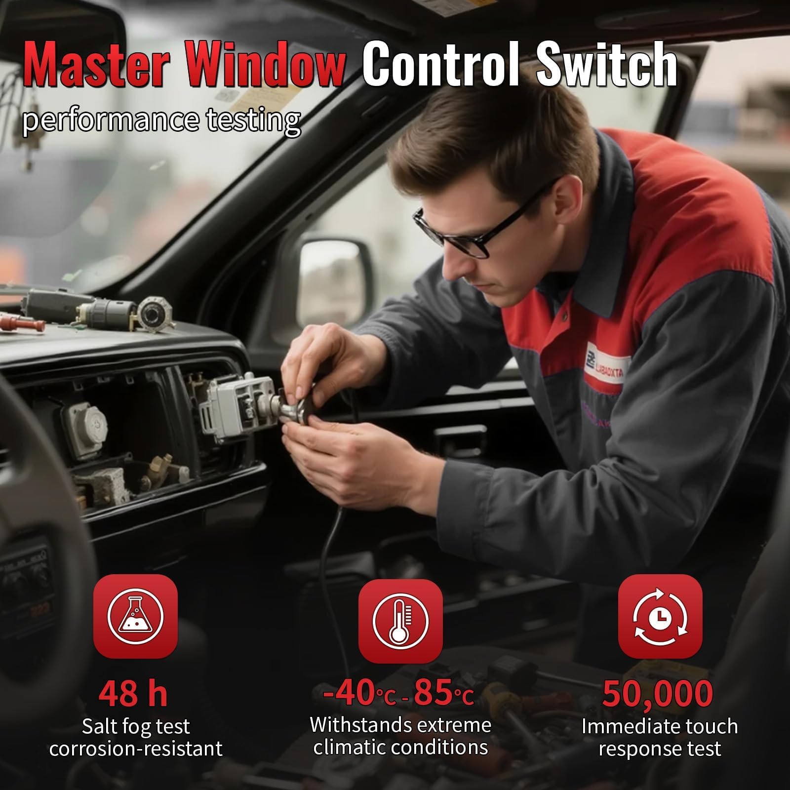 Nakonic switch tool included for easy setup