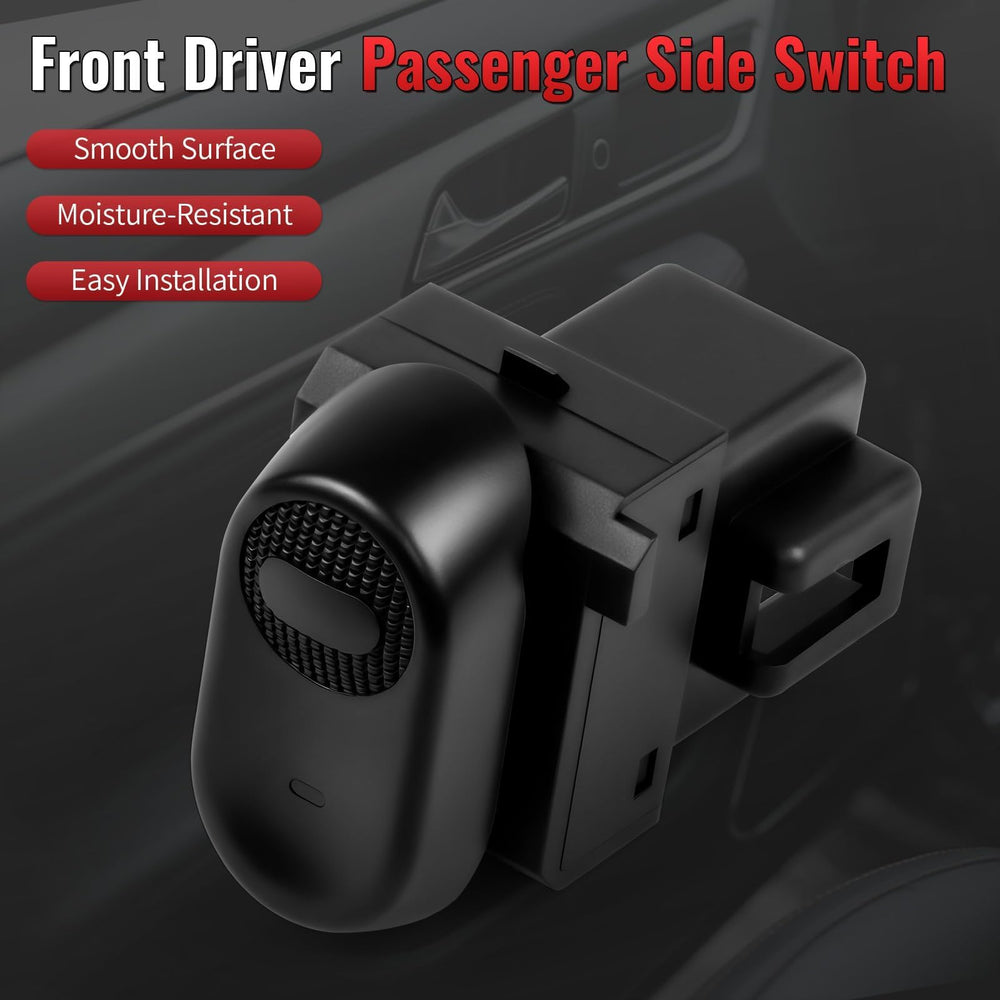 Nakonic window switch installed in dash showing seamless integration