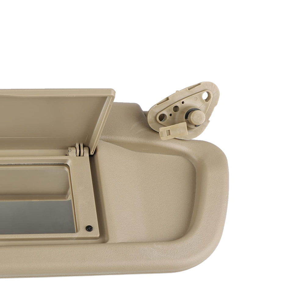 Nakuuly beige sun visor close-up emphasizing durable material quality.