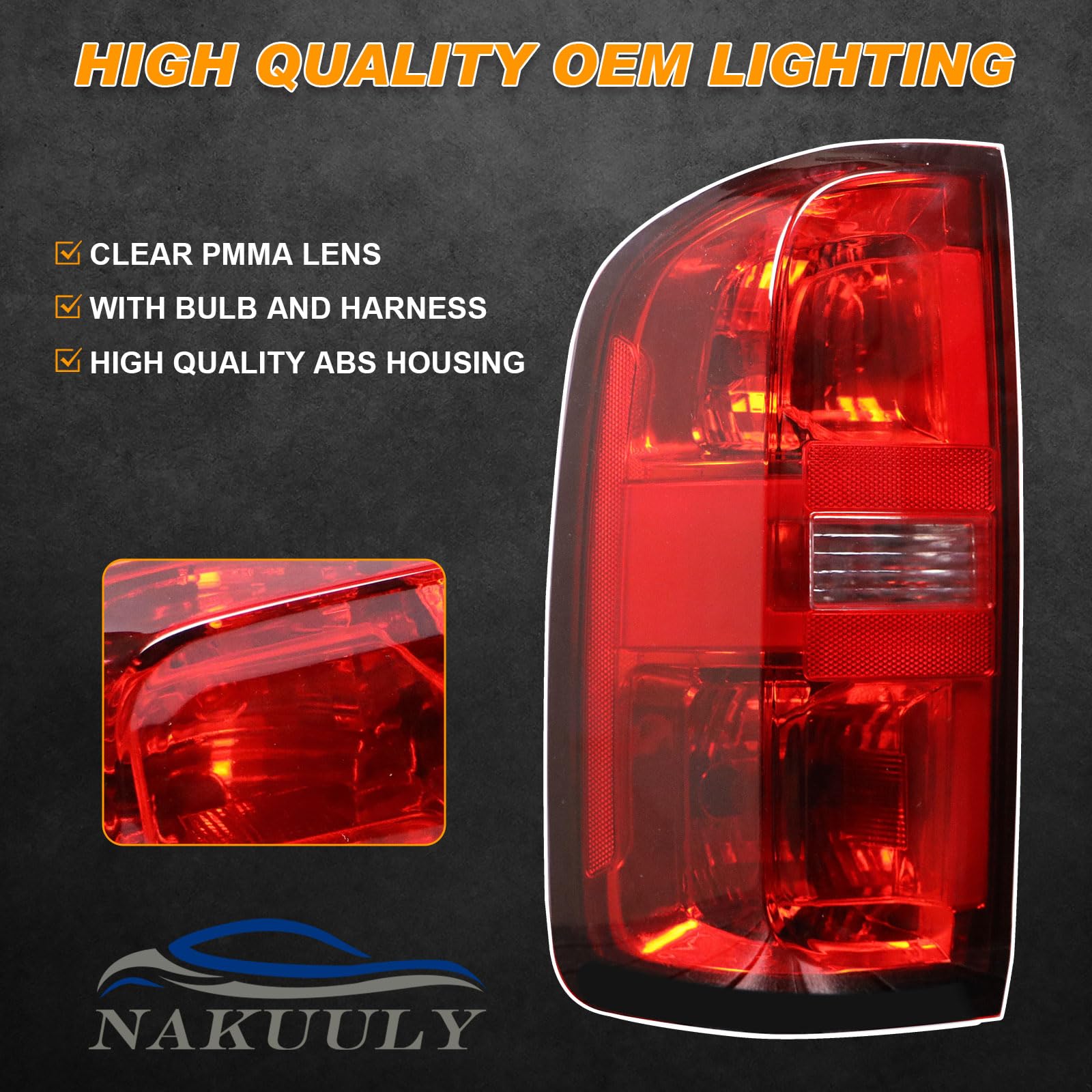 Nakuuly Colorado tail light IP67 waterproof protection in rain