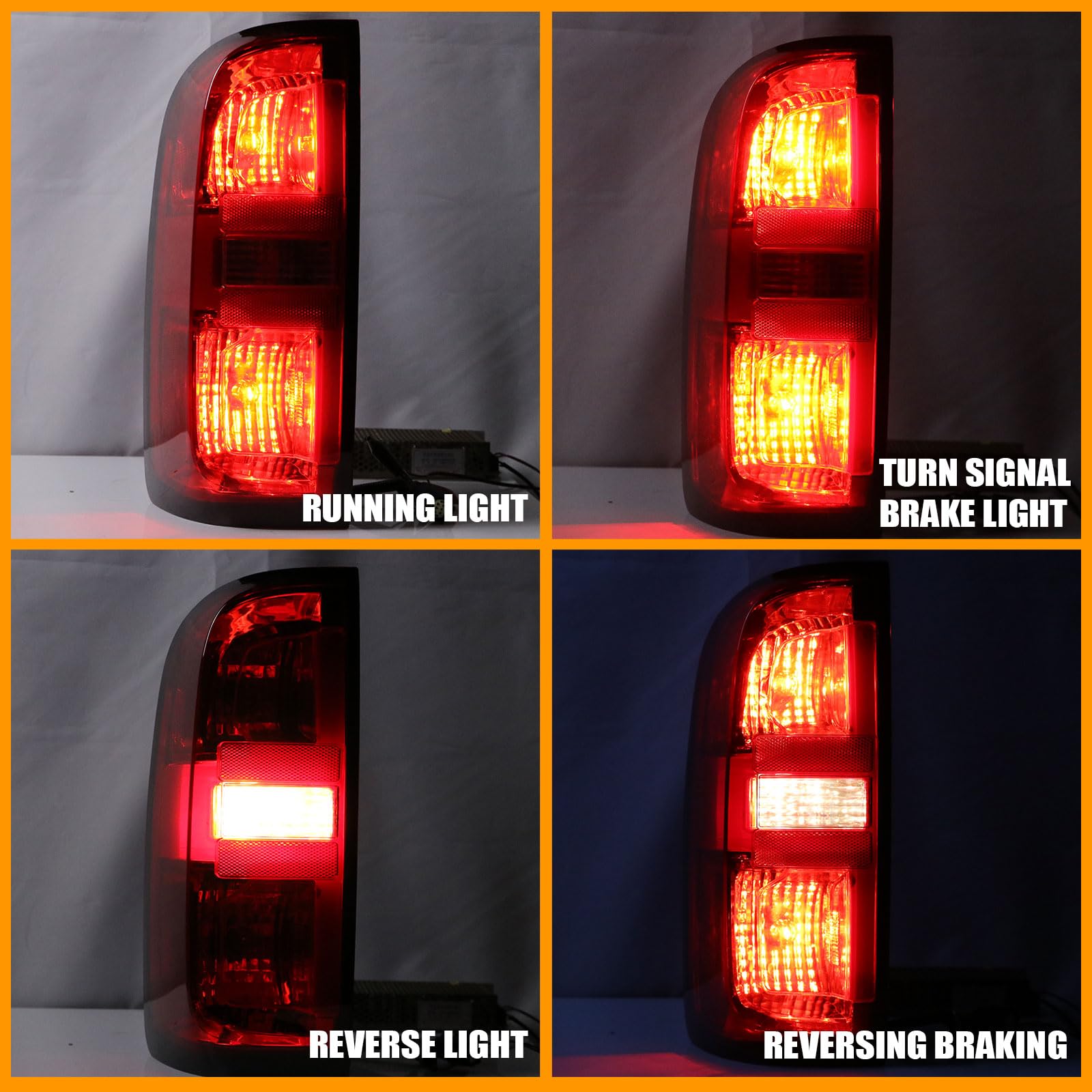 Nakuuly plug-and-play Colorado tail light installation