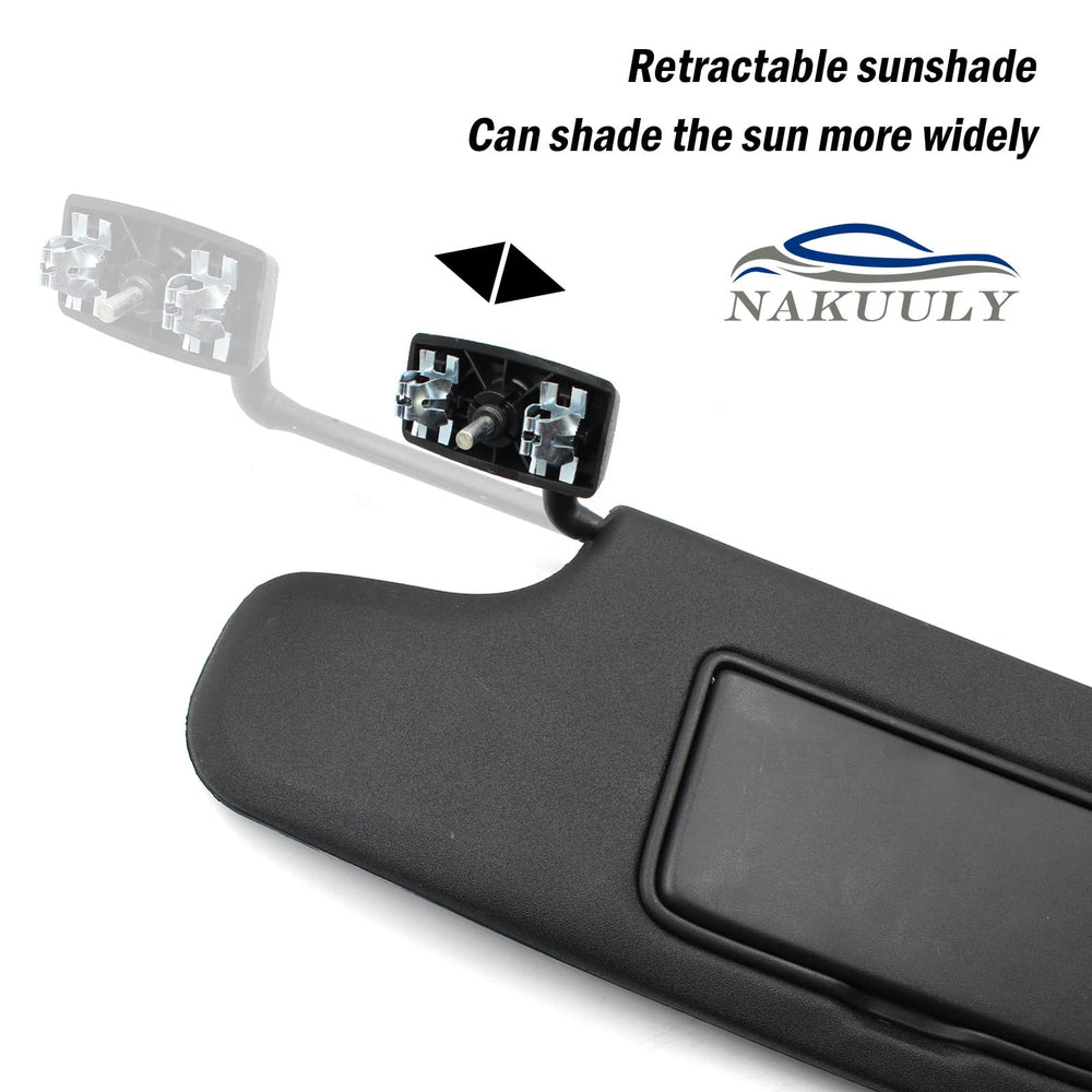 Nakuuly sun visor is easy to install for a quick interior refresh.