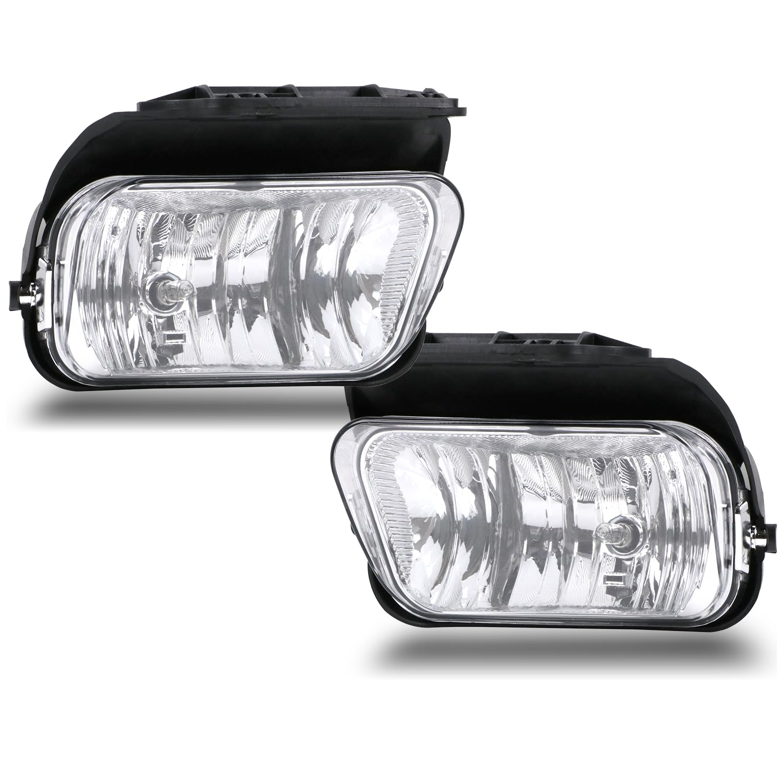 Nakuuly fog lamp left front for Chevy Silverado 2003-2006 enhances nighttime visibility