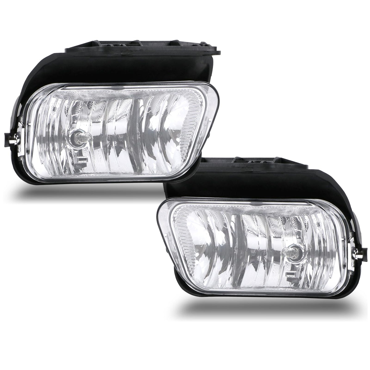 Nakuuly fog lamp left front for Chevy Silverado 2003-2006 enhances nighttime visibility