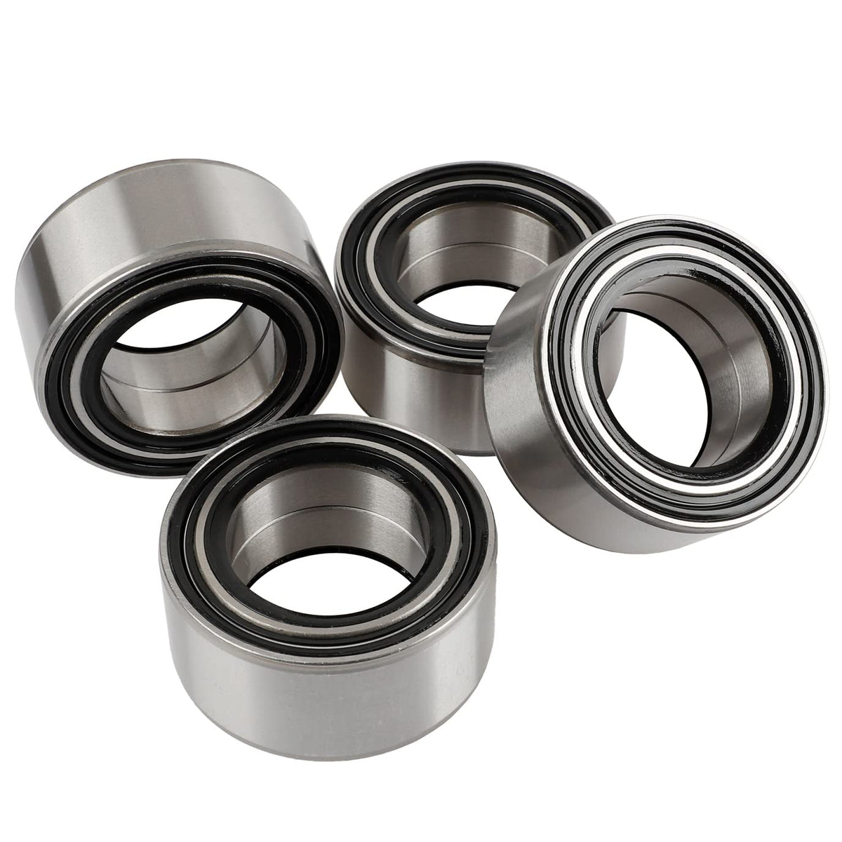Nakuuly wheel bearings pack for Polaris RZR; front and rear ready for install.