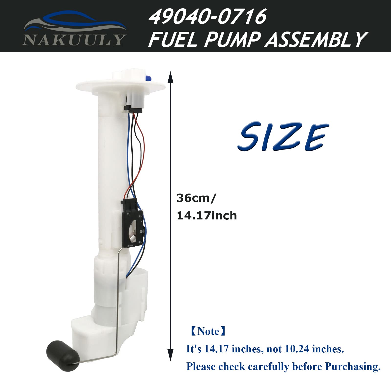 Nakuuly fuel pump module assembly for Kawasaki Teryx4 800 demonstrates reliable fuel supply.