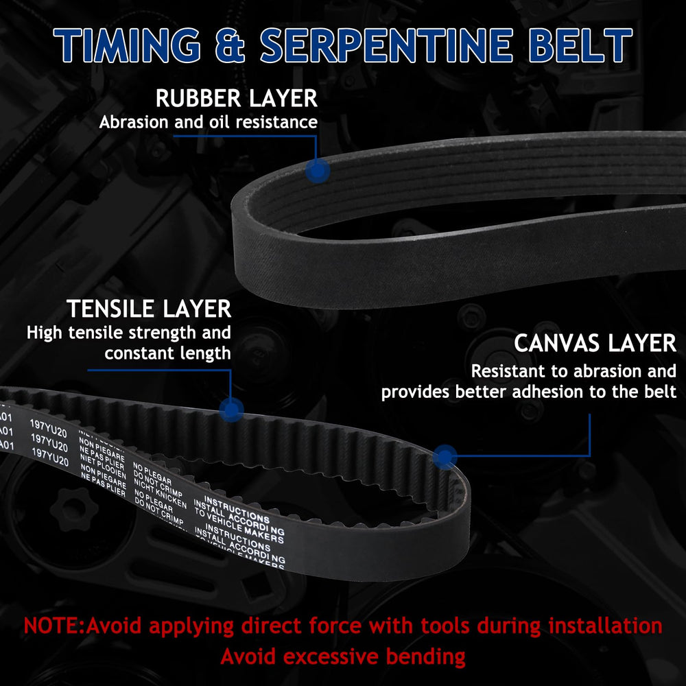 Nakuuly hydraulic tensioner maintains constant belt tension across RPM changes.