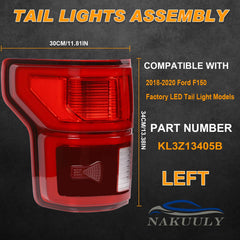 Nakuuly tail light showing blind-spot compatibility for Ford F-150 left side.