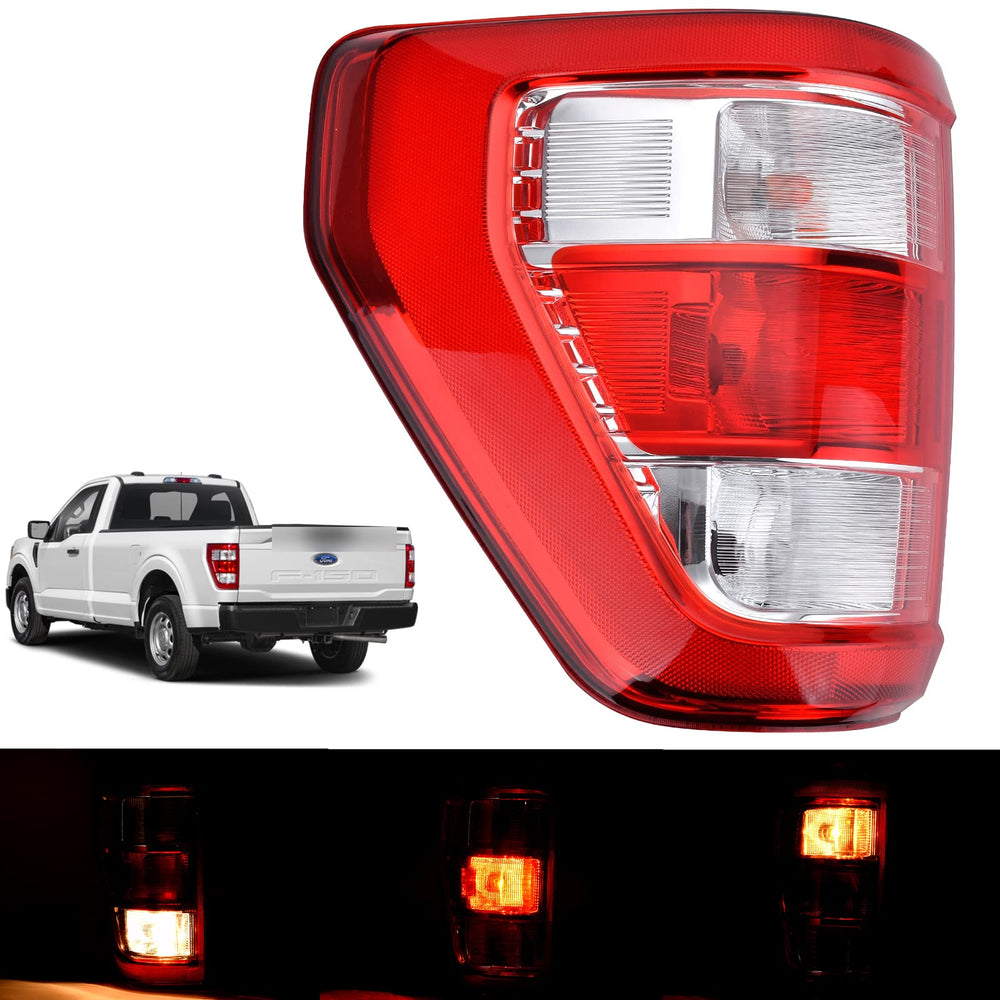 Nakuuly left tail light for Ford F-150 XL improves night visibility with direct fit.