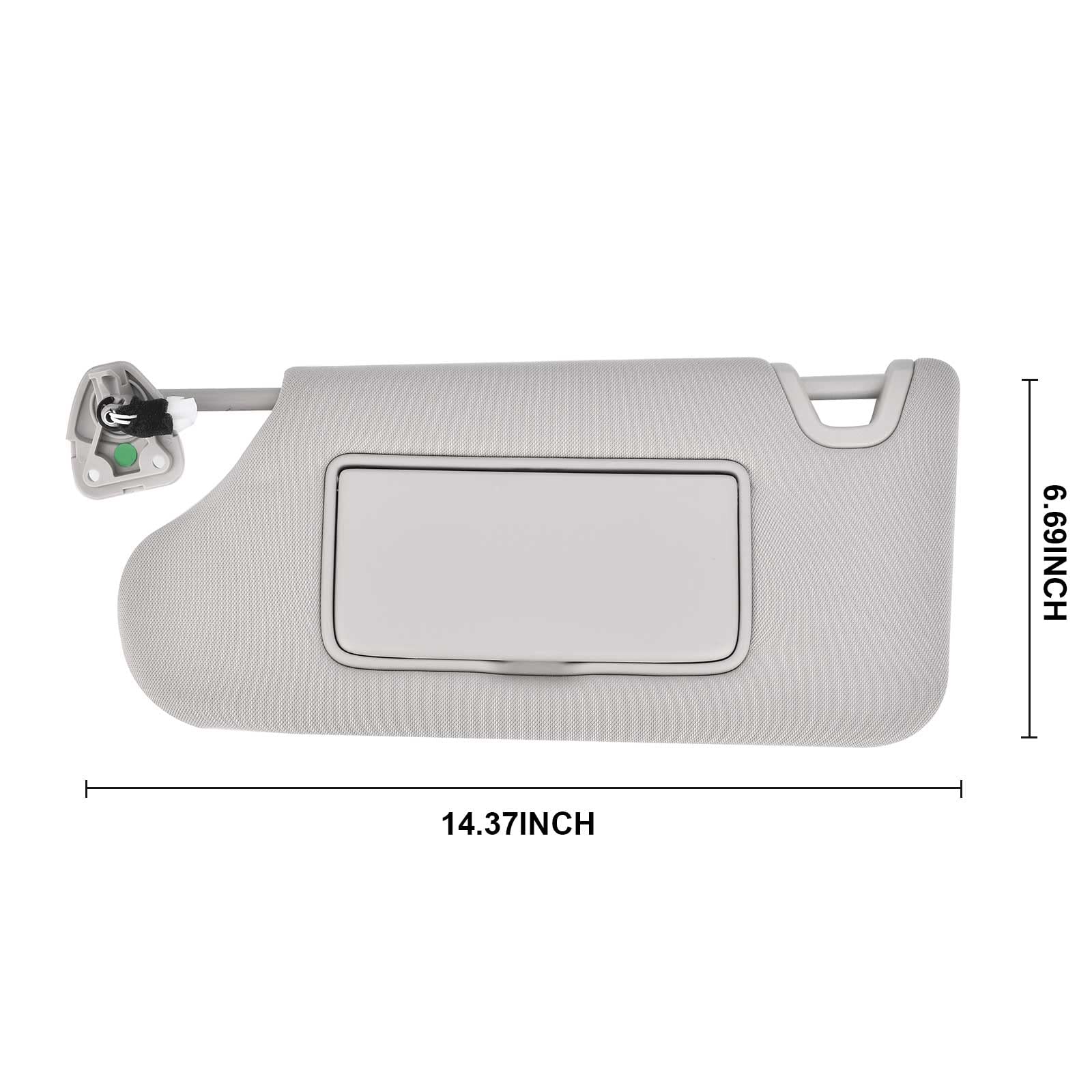 Nakuuly sun visor assembly for simple Altima replacement