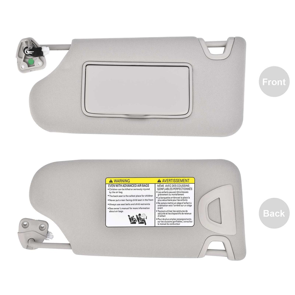Nakuuly sun visor with light for Nissan Altima, improved visibility