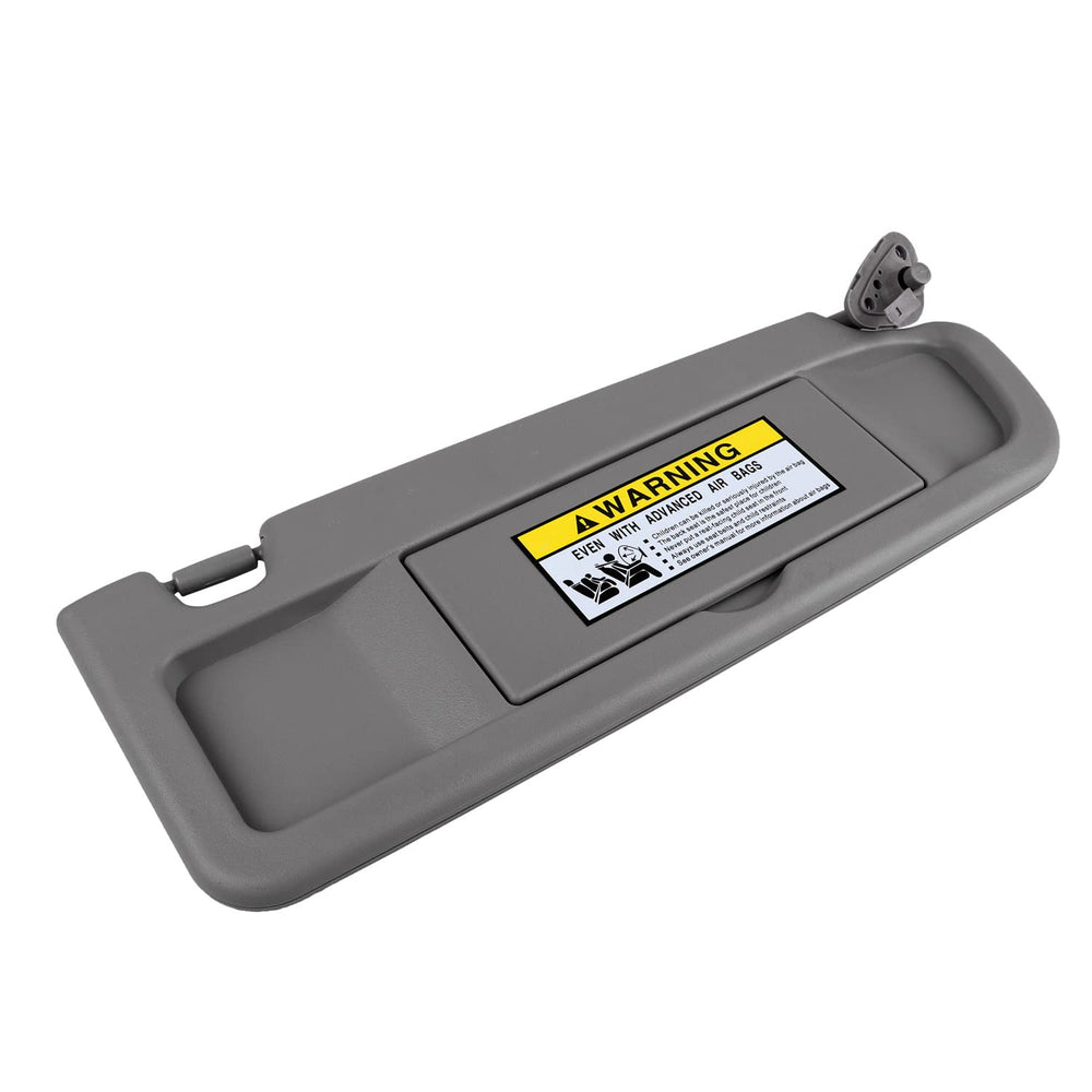 Visor packaging shows mounting hardware for easy fit.