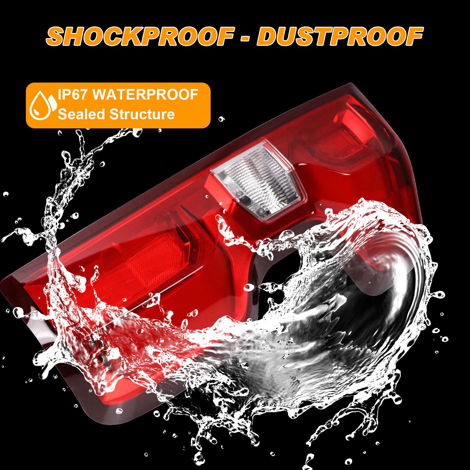 Nakuuly ABS housing provides strong impact resistance