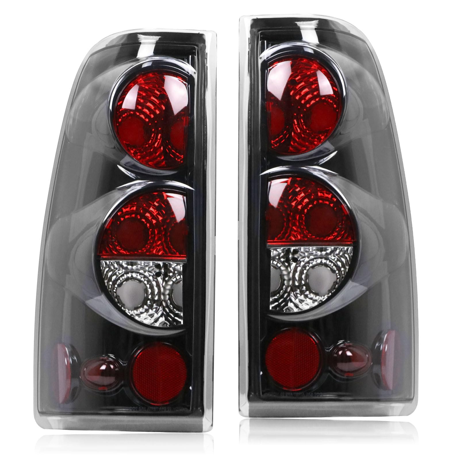 Nakuuly tail light on driver side with plug-and-play fit for quick replacement