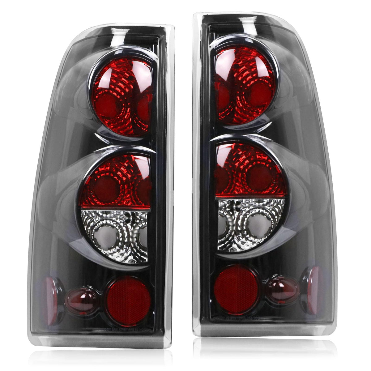 Nakuuly tail light on driver side with plug-and-play fit for quick replacement