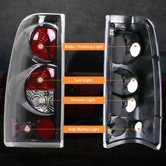 Nakuuly tail light rear view showing rugged housing and seal