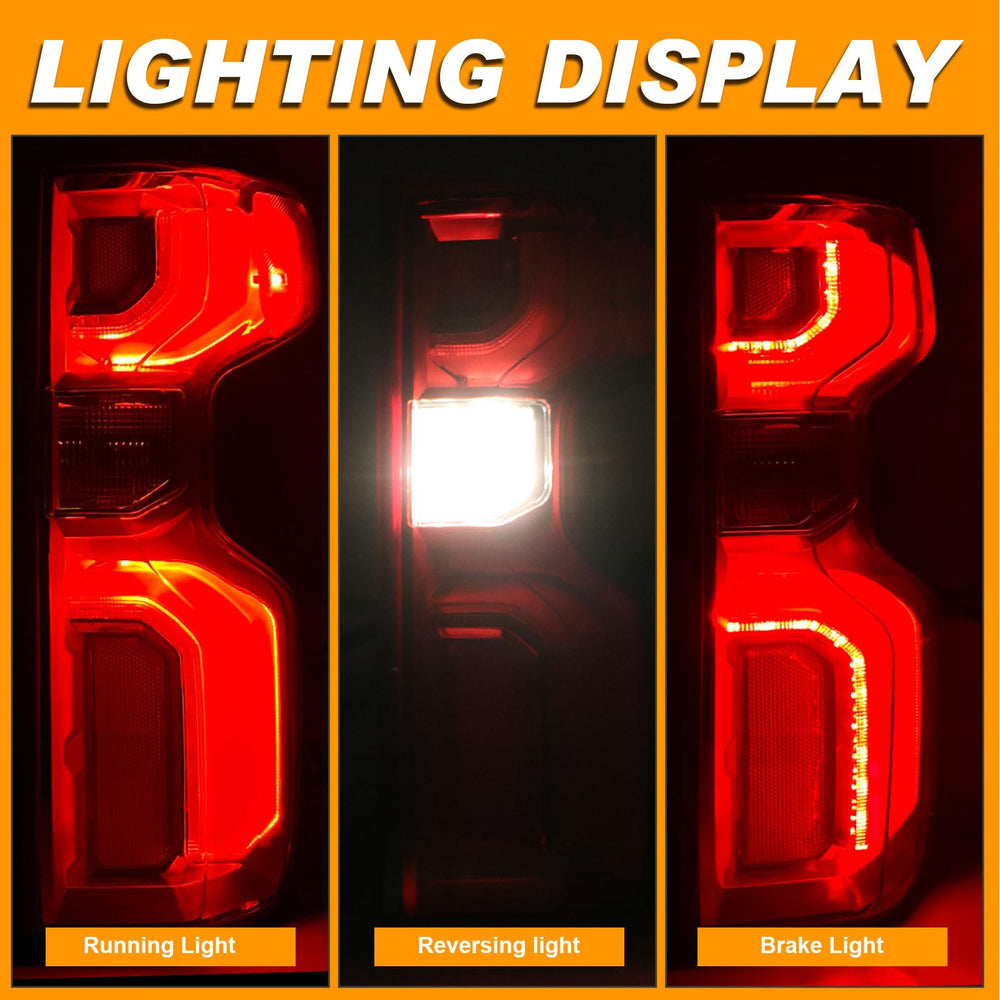 Nakuuly tail light plug-and-play connection for easy installation