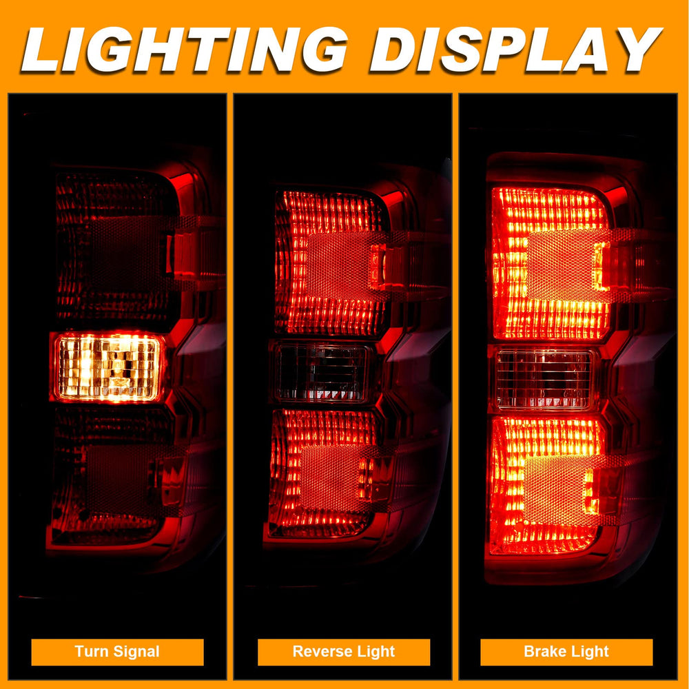 Nakuuly tail light with plug-and-play wiring enables easy replacement.