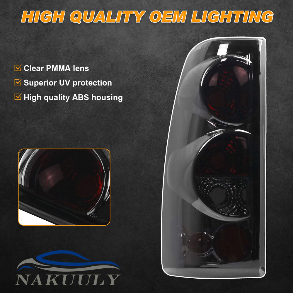 Nakuuly tail light in rain at night highlighting waterproof durability.