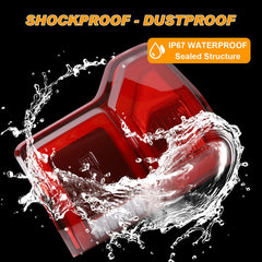 Nakuuly waterproof tail light with rugged housing for Ford F-150.