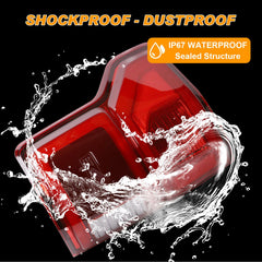 Nakuuly tail light weatherproof seal for all weather reliability