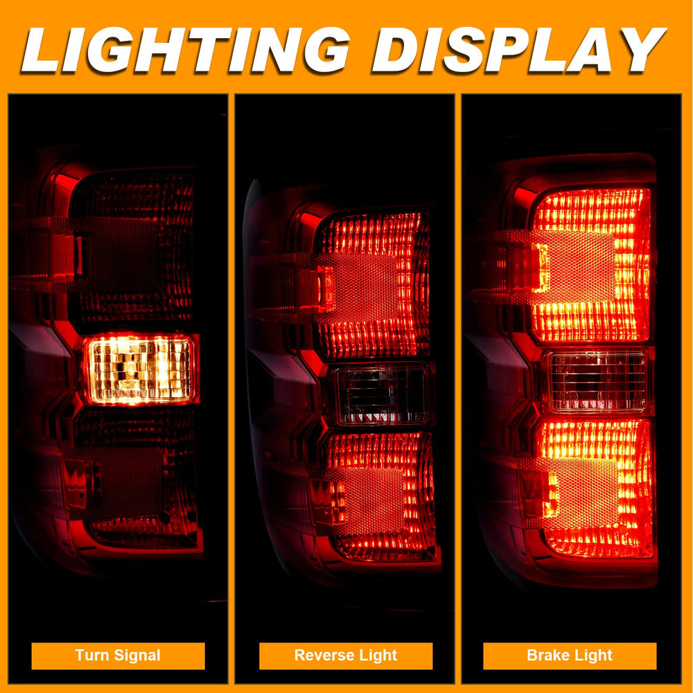 Nakuuly tail light with wiring harness included for compatibility