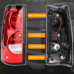 Nakuuly tail light rear assembly closeup shows sturdy seal