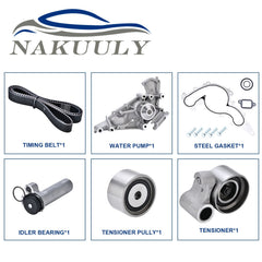 Nakuuly timing belt kit water pump detailed components for easy maintenance