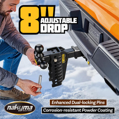 Nakyma aviation-grade powder coat resists rust and weathering