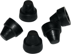 Close-up of Namz boot showing flexible rubber material and fit for Harley reset switch