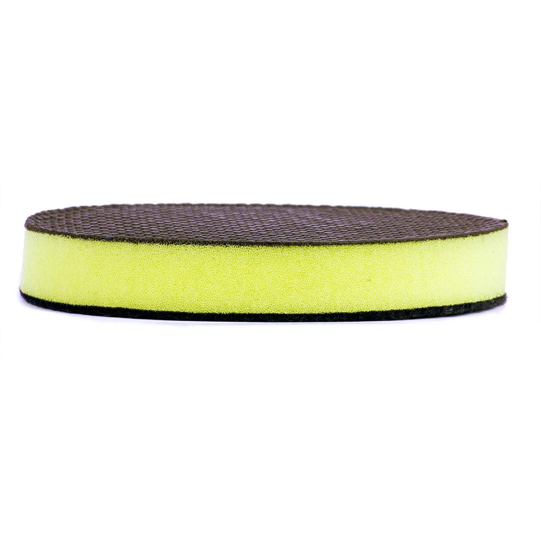 Nanoskin Autoscrub on car panel removes embedded contaminants for a smooth prep.