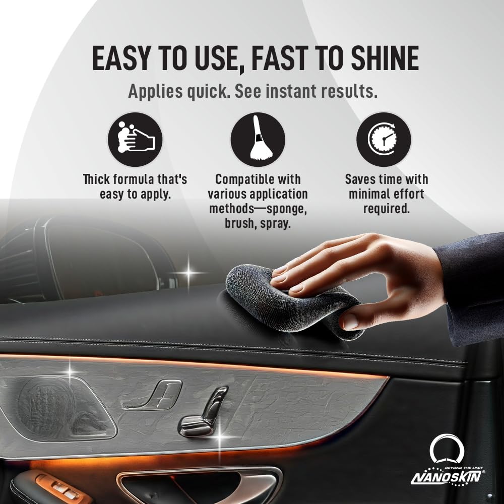 Nanoskin Multi Dress brush application for controlled coverage on surfaces.