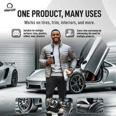 Nanoskin Multi Dress restores faded exterior plastics and trims.